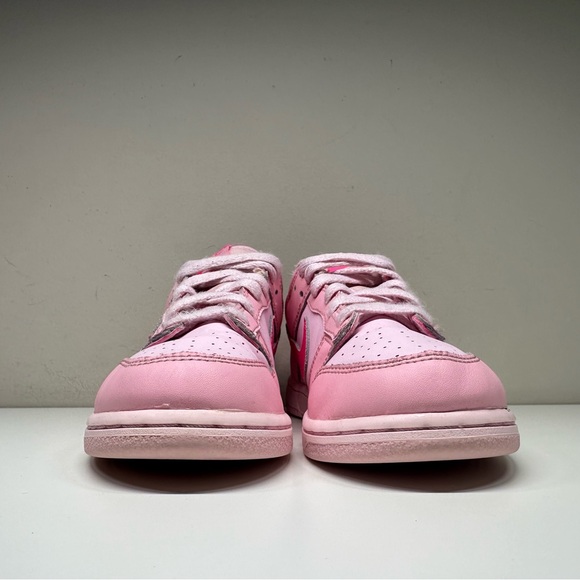 EUC | Nike | Dunk Low | Triple Pink | Girls 3Y US - Picture 7 of 12